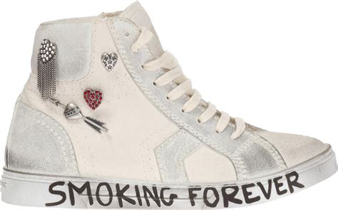 Saint Laurent Wmns Joe High 'Smoking Forever' .